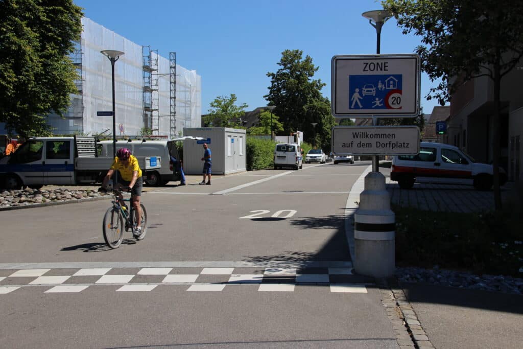 Eingangssituation von Norden